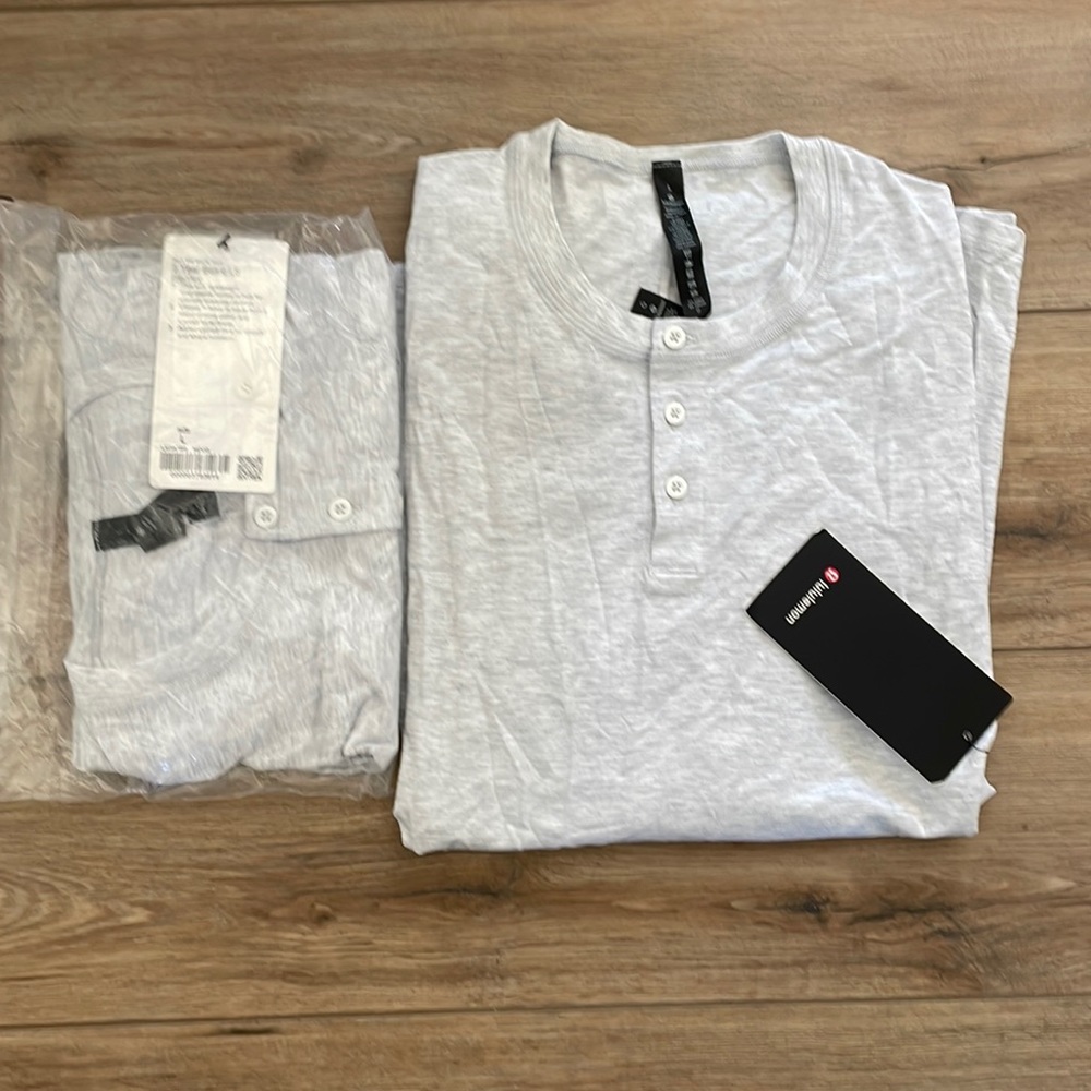(Bundle)Lululemon mens 5 year basic LS Henley-